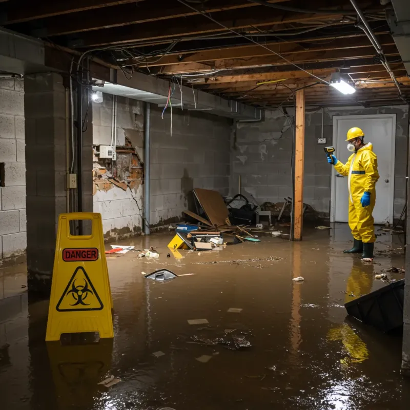 Flooded Basement Electrical Hazard in Windham County, VT Property